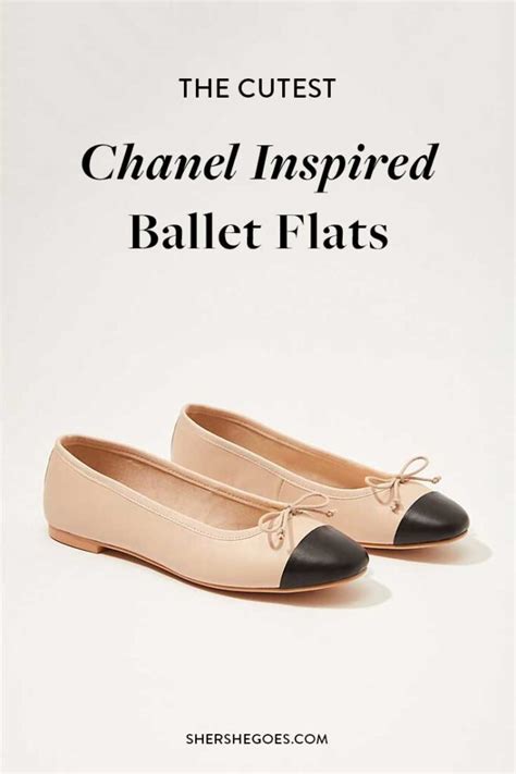 chanel flats look alike